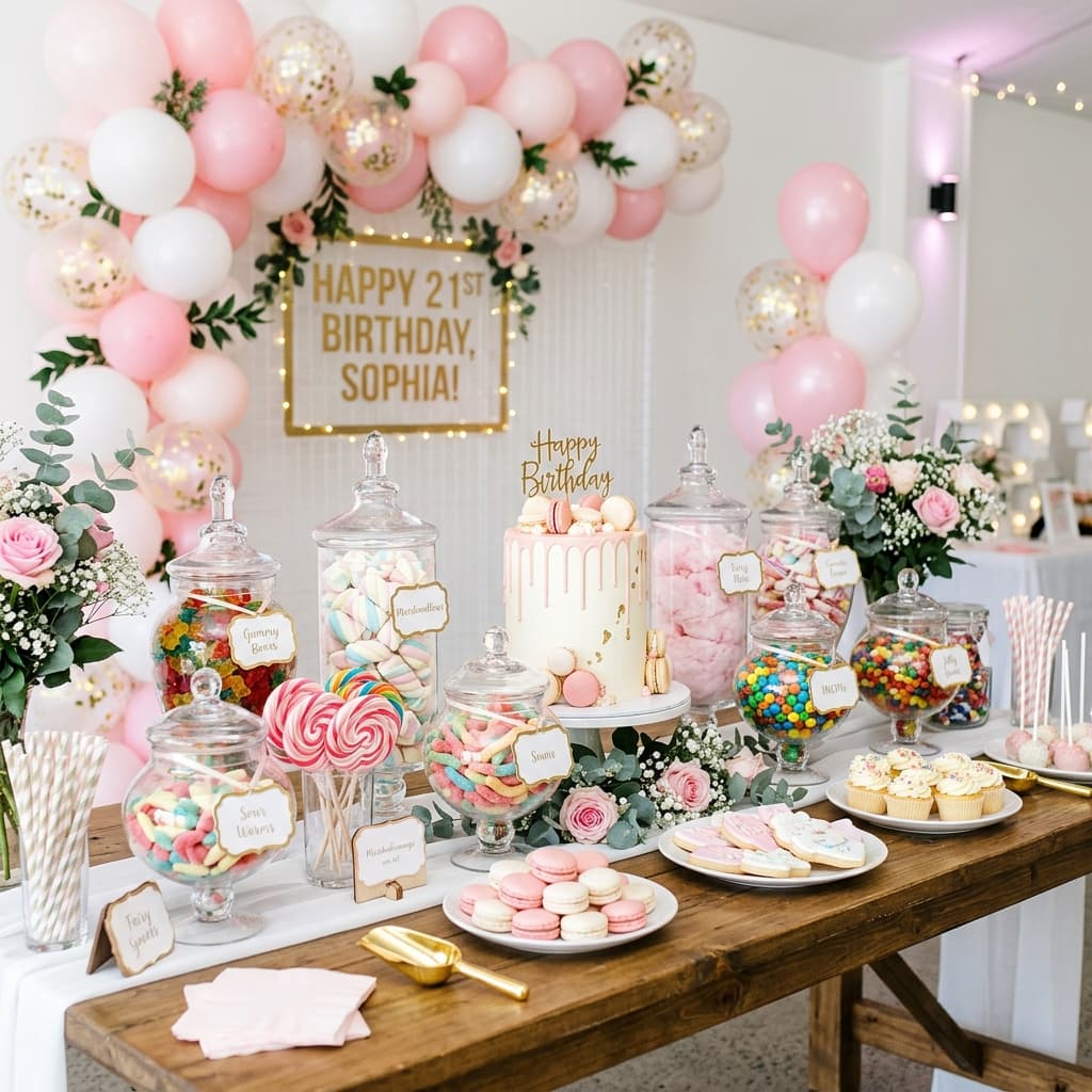 Cómo montar la mesa dulce perfecta para tu comunión o cumpleaños