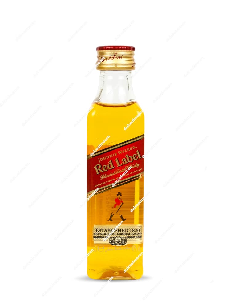 Mini Johnnie Walker Red Label Whisky 50 ml