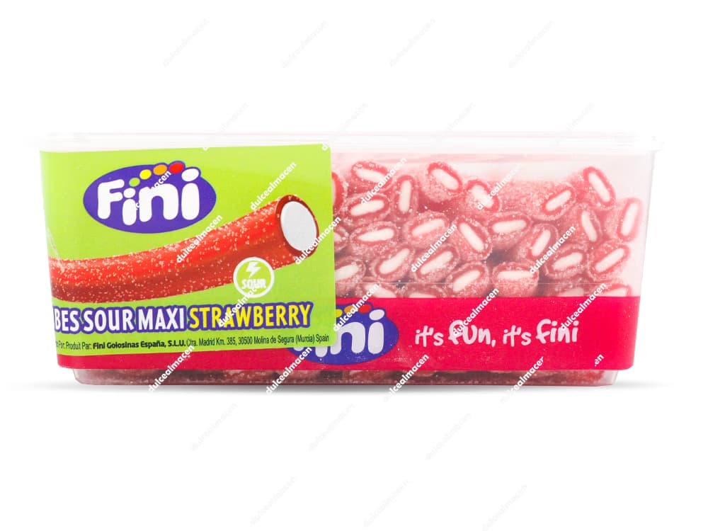 Fini Regaliz Maxirrello Pica Fresa 70 uds