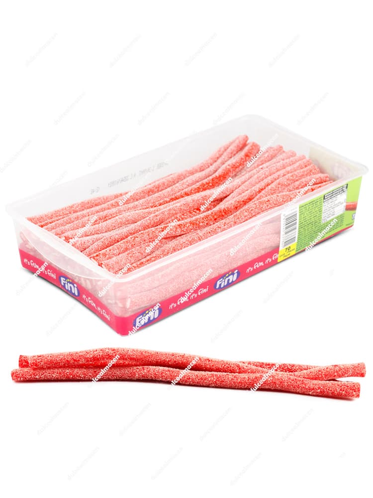 Fini Regaliz Maxirrello Pica Fresa 70 uds