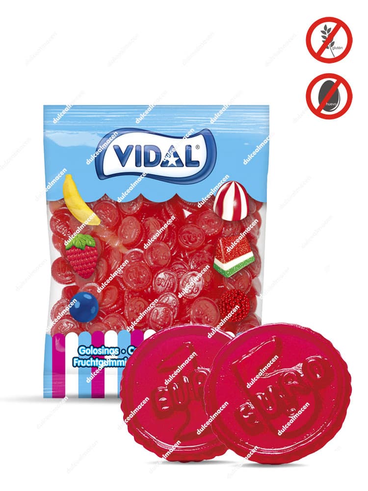 Vidal Euros Brillo 250 uds