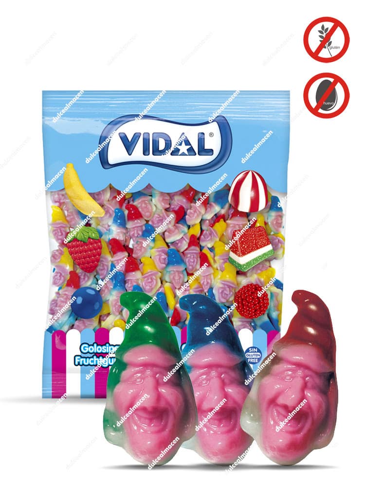 Vidal Brujas Brillo 250 uds | Gominolas