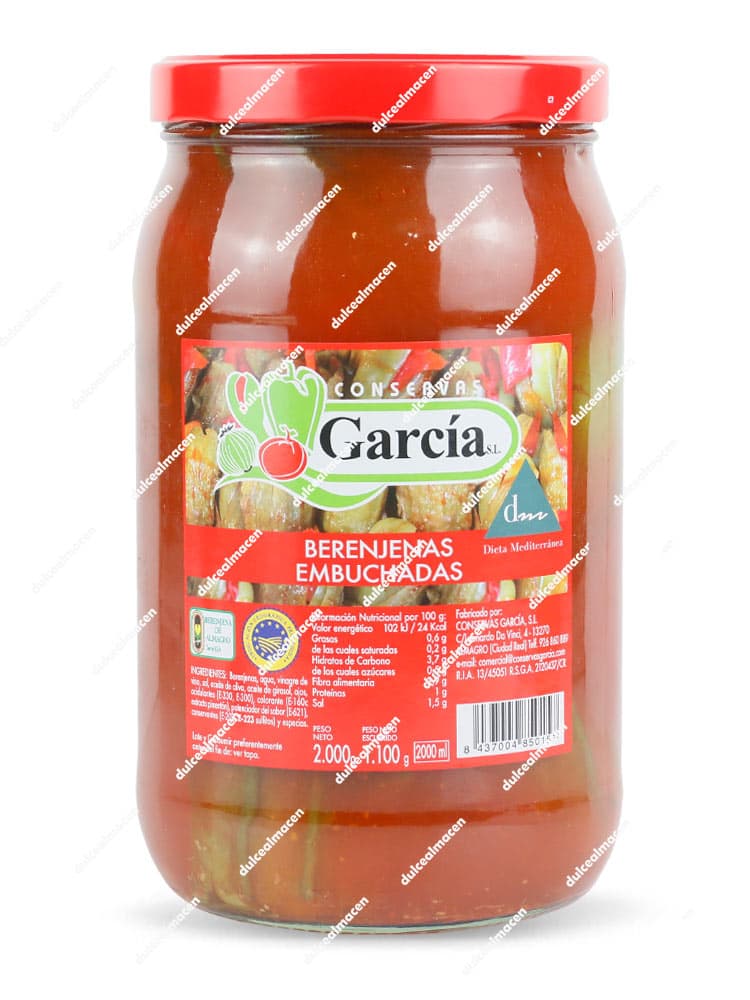 García berenjena embuchada 2kg