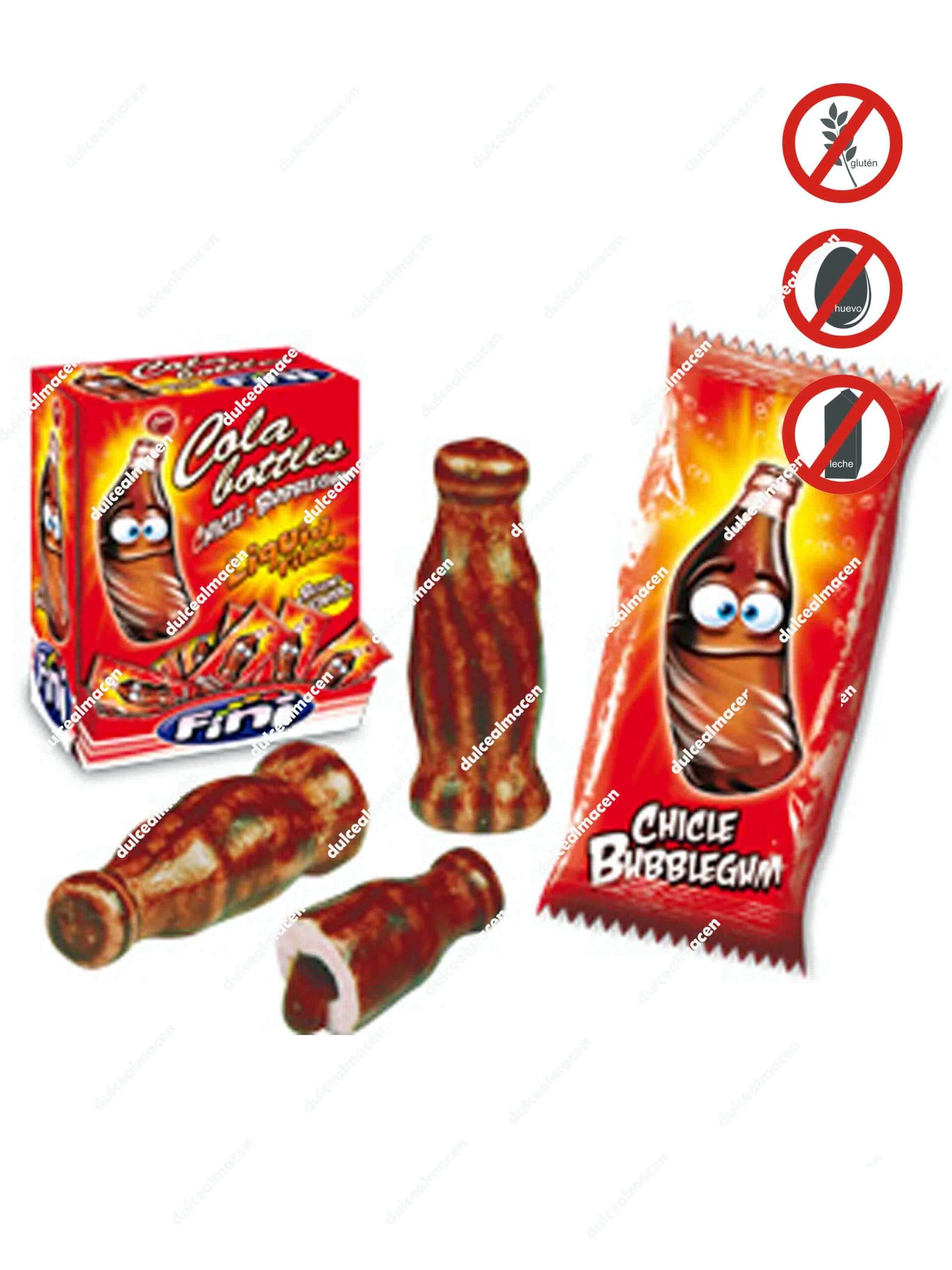 Fini Boom Botella Chicle 200 uds | Chicles Rellenos