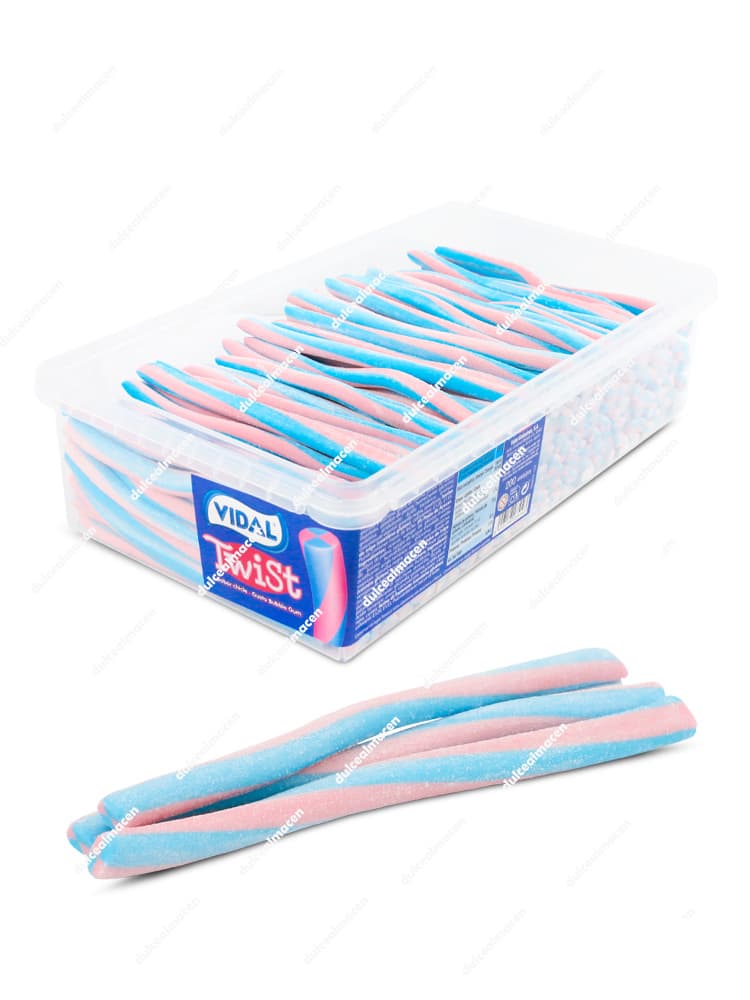 Vidal Rellenitos Twist Rellenito Sabor Chicle 200 uds