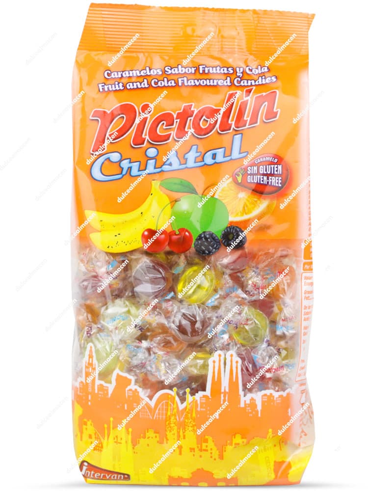 Pictolin Cristal 500gr de Intervan en Dulcealmacen, caramelos clásicos
