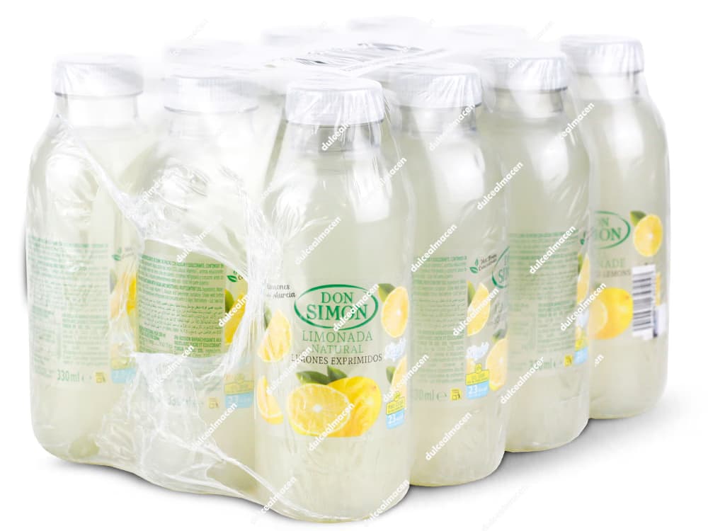Pack de 12 botellas de Limonada Don Simón 330 ml - Dulcealmacen