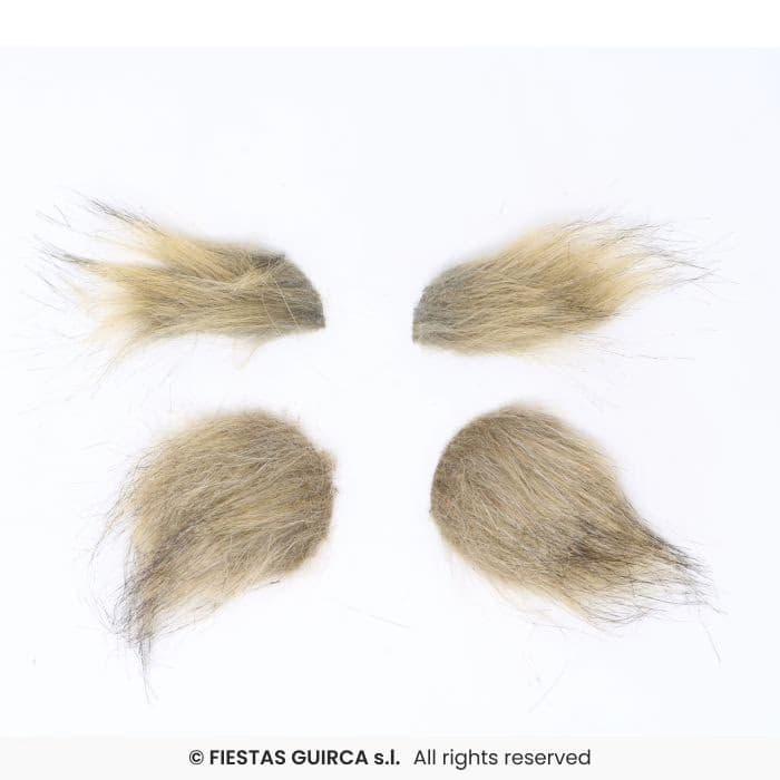 Guirca Barba y Cejas Hombre Lobo