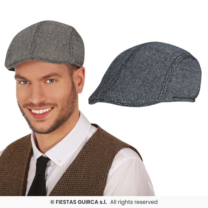 Boina Inglesa Espiga Gris Guirca en Dulcealmacen