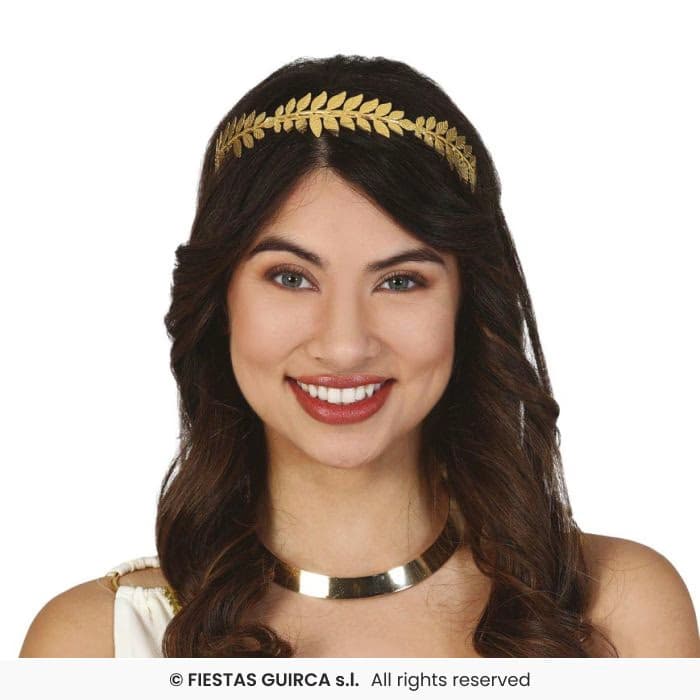 Diadema Romana Metálica Guirca en Dulcealmacen