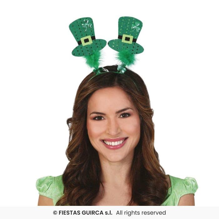 Diadema Chisteras St.Patrick Guirca en Dulcealmacen