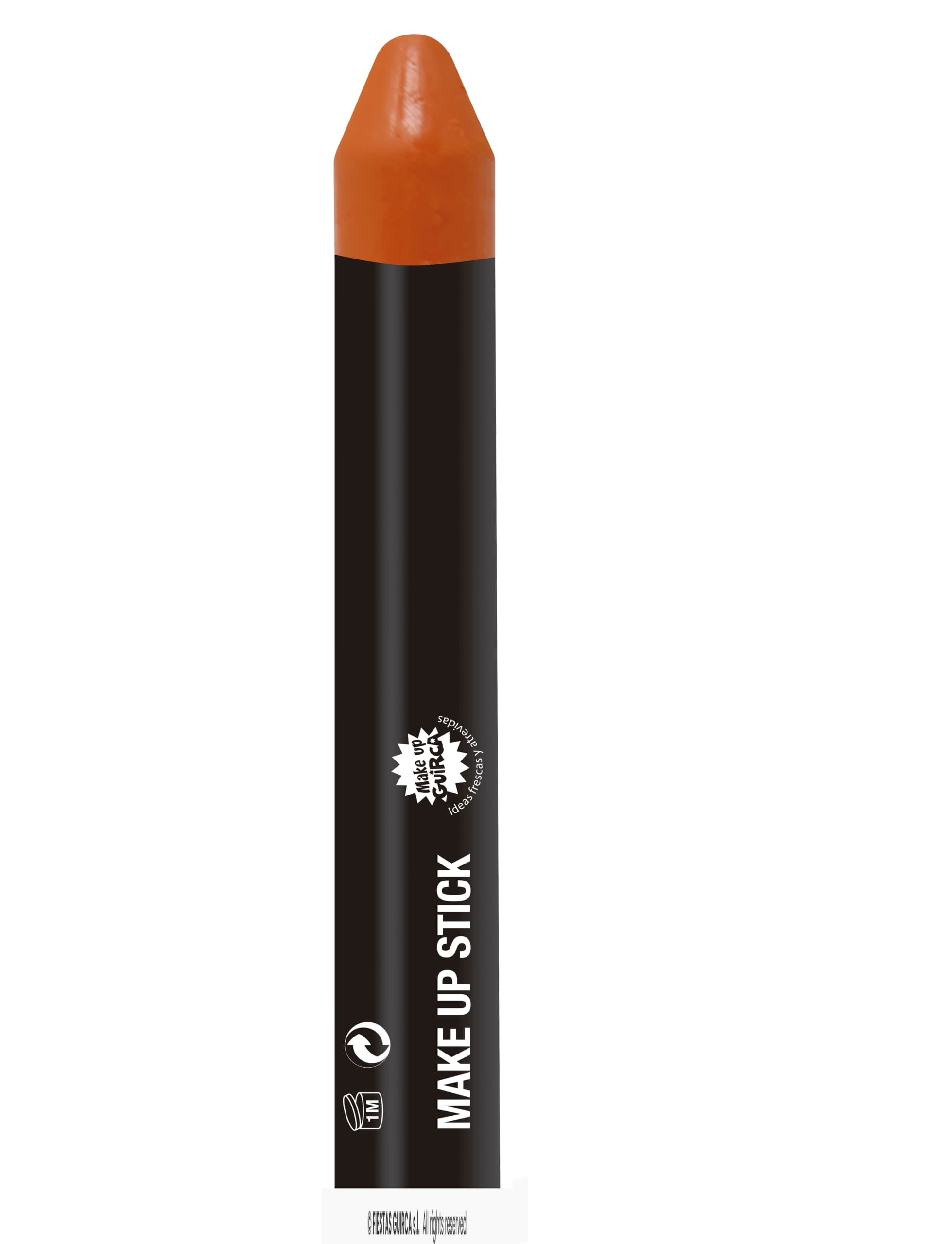 Guirca Barra Maquillaje Infantil Naranja 10 gr | Pintacaras