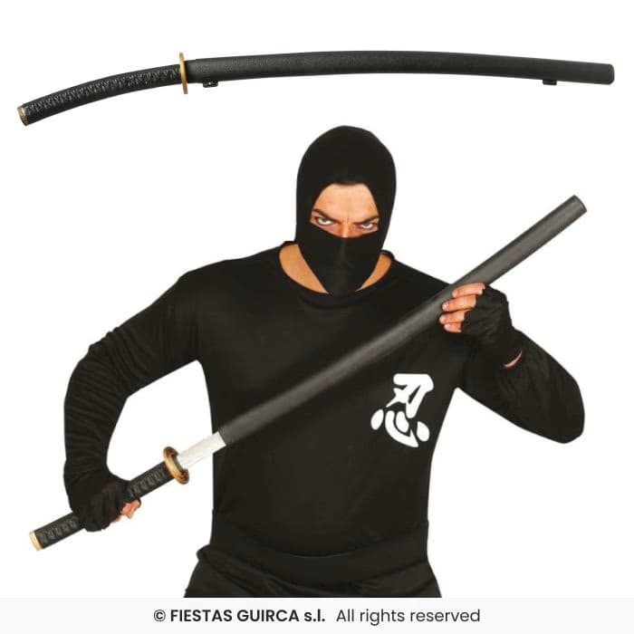 Espada Samurai Con Funda 100 Cms Guirca en Dulcealmacen