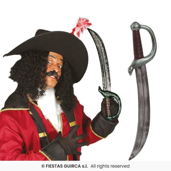 Espada Pirata 52 Cms Guirca en Dulcealmacen