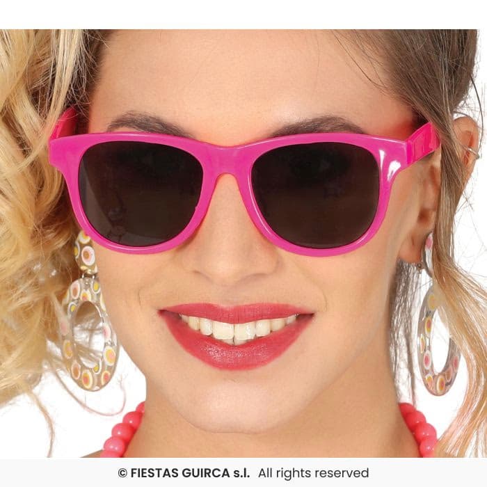 Gafas Neon Rosa Guirca en Dulcealmacen