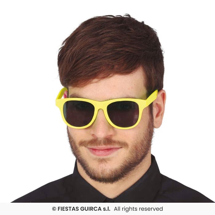 Gafas Neon Amarillo Guirca en Dulcealmacen