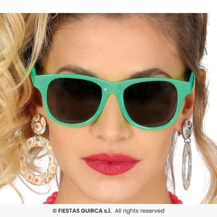 Gafas Neon Verde Guirca en Dulcealmacen