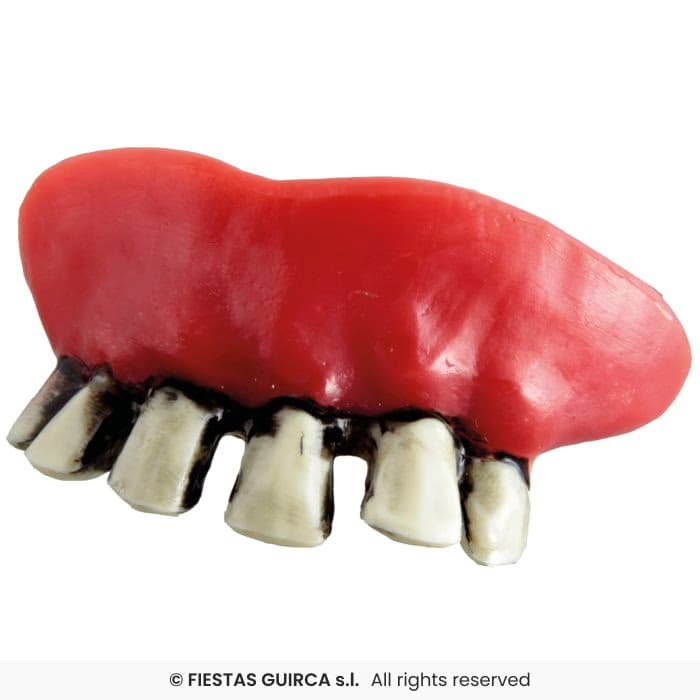 Dientes Zombie Con Termoplástica Guirca en Dulcealmacen