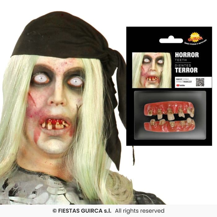 Dientes Terror Guirca en Dulcealmacen