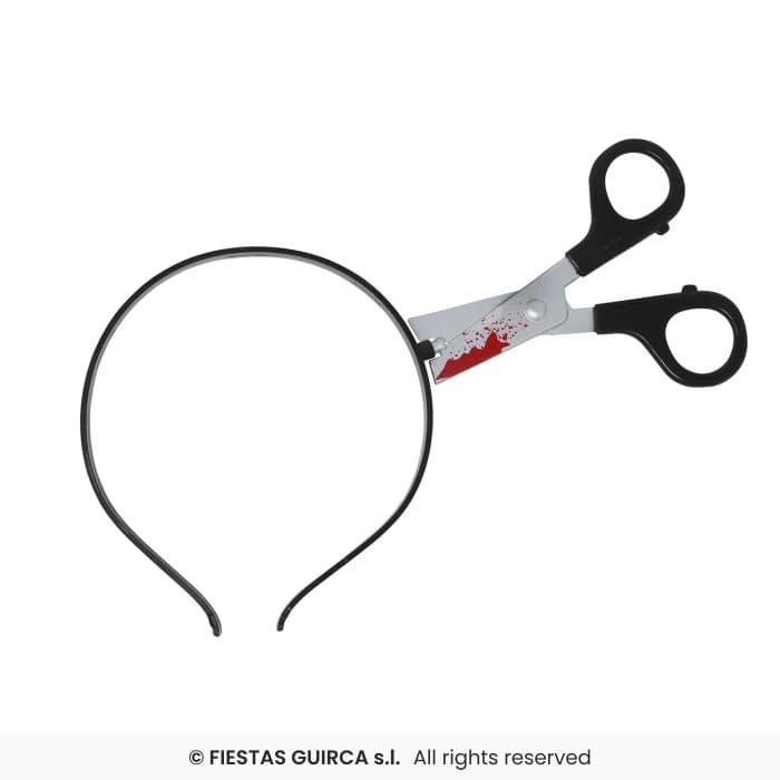 Diadema Tijeras 11 Cms Guirca en Dulcealmacen