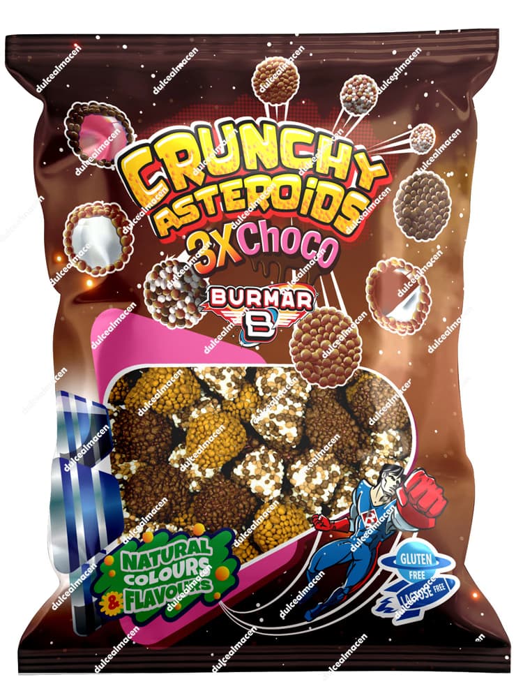Moras Asteroides Choco Burmar Bolsa 1kg