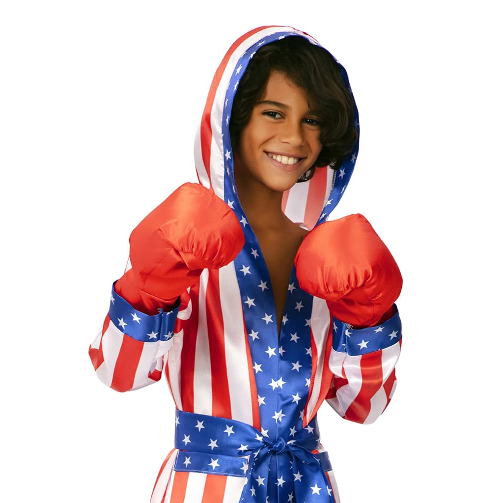 Fyasa Guantes de Boxeo Infantiles Rojos para disfraz en Dulcealmacen