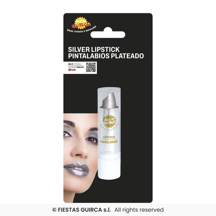 Guirca Blister Pintalabios Plata de maquillaje en Dulcealmacen