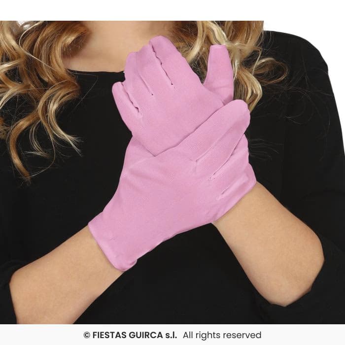 Guirca Guantes Infantiles 17 cm de colores para disfraces en Dulcealmacen