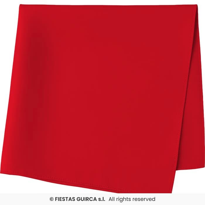 Guirca Pañuelo Rojo Adulto de color carmesí para disfraces en Dulcealmacen