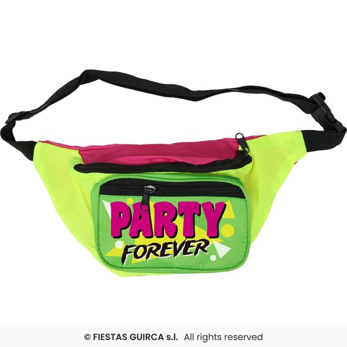 Guirca Riñonera Multicolor 35x12 cm para disfraz en Dulcealmacen