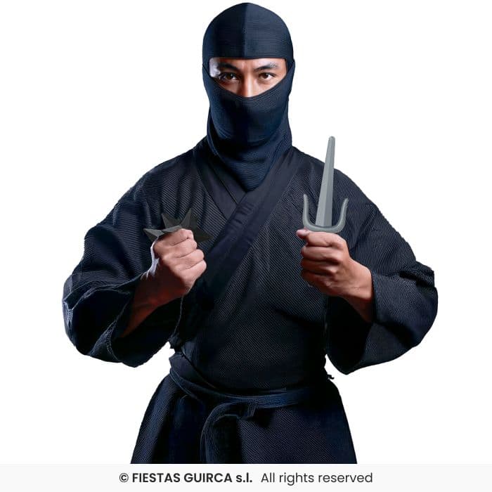 Guirca Set Ninja 5 Pcs armas de juguete de plastico para disfraz en Dulcealmacen