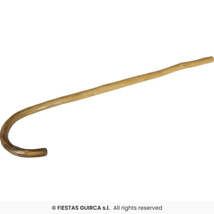 Guirca Baston Madera Abuelo 65 cm garrota infantil efecto madera en Dulcealmacen
