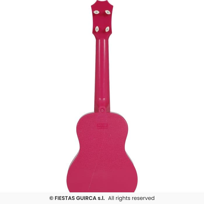 Guirca Guitarra Pequeña Mexicana 54 cm accesorio decorativo de plástico para disfraz en Dulcealmacen