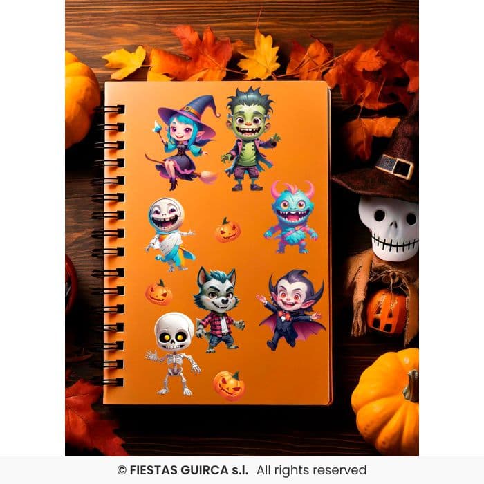 Guirca Pegatinas Surtidas Halloween infantiles en la tienda online Dulcealmacen