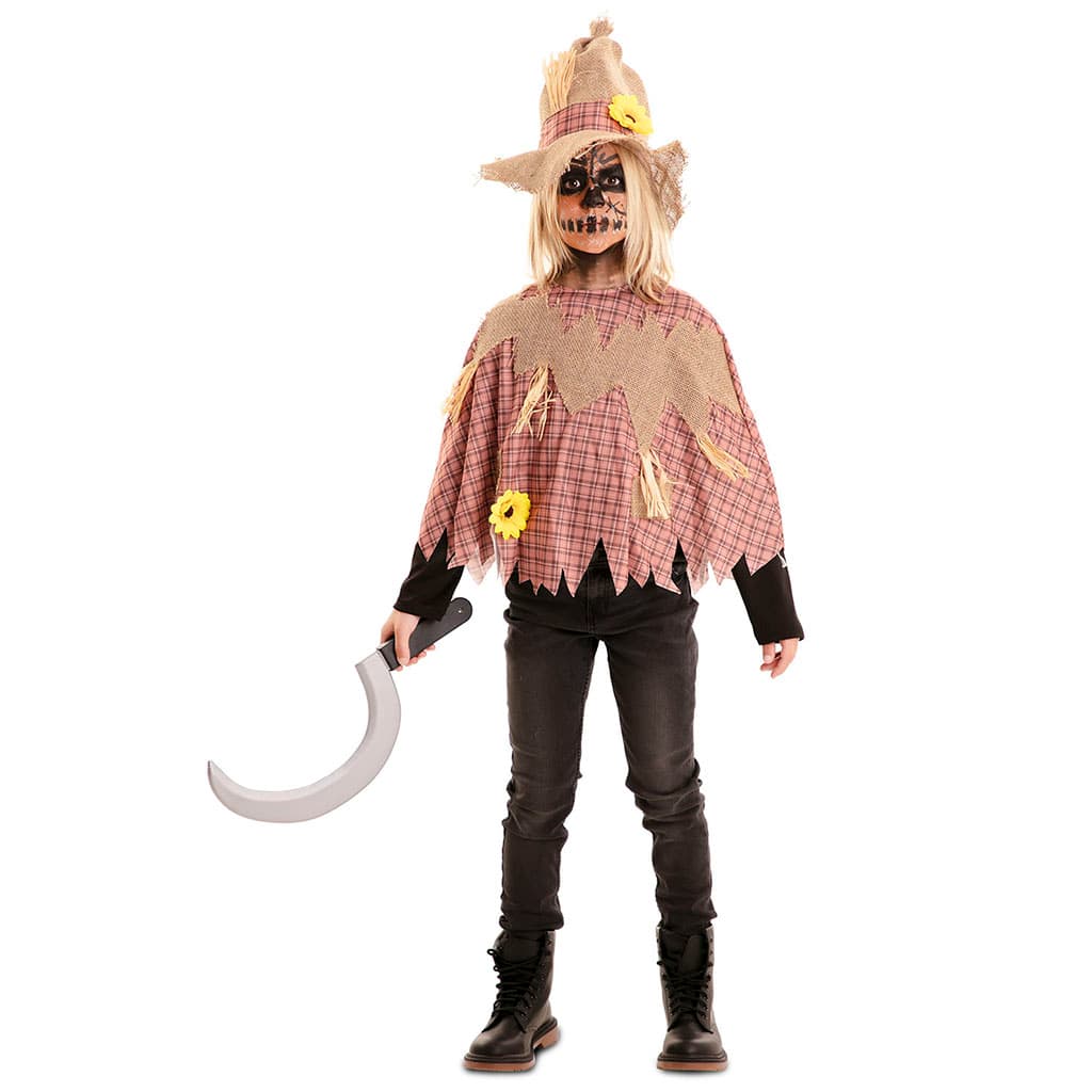 Disfraz Poncho Espantapajaros Infantil