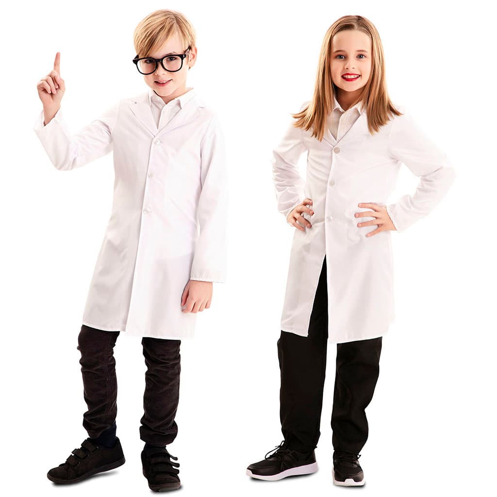 Disfraz Bata Blanca Infantil