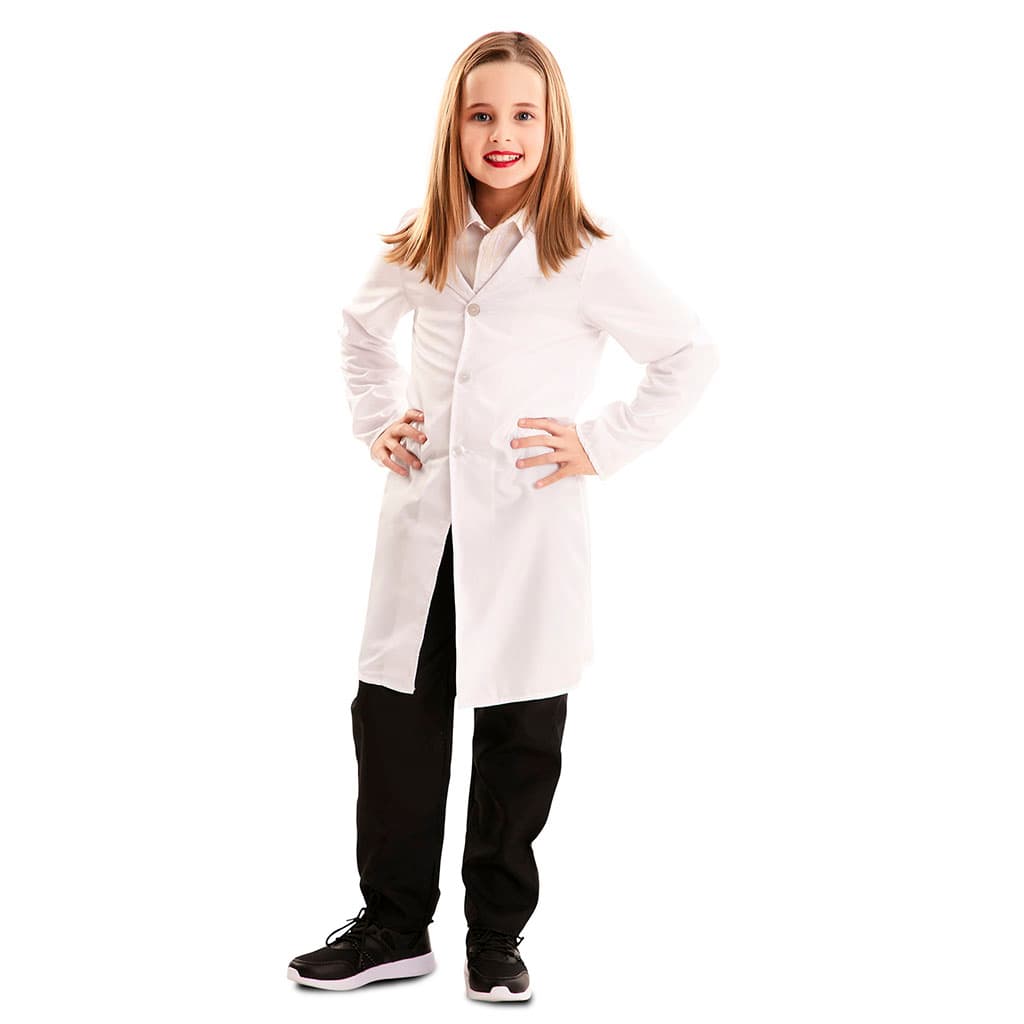 Disfraz Bata Blanca Infantil