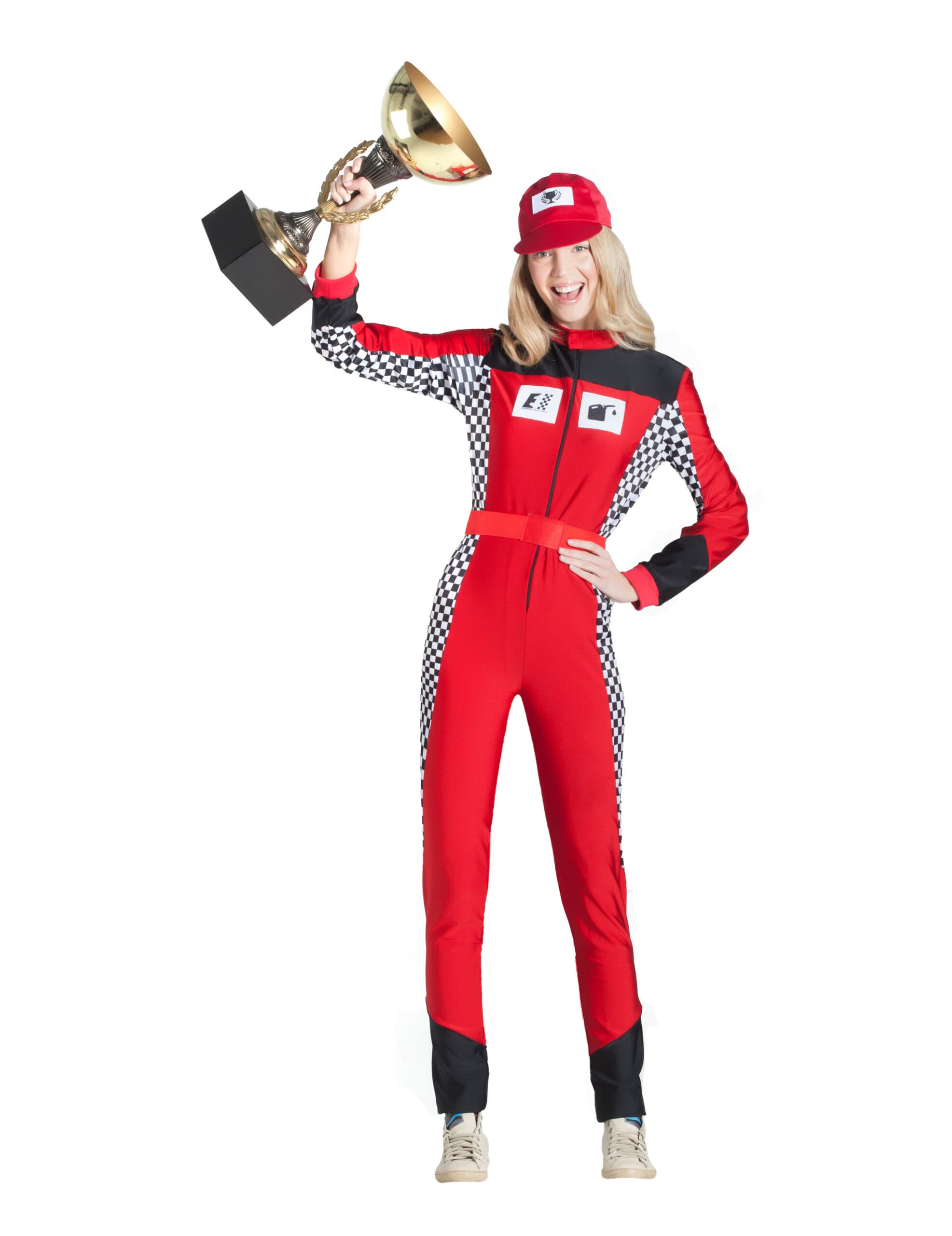 Kimokaweii disfraz  t-xs piloto rojo mujer