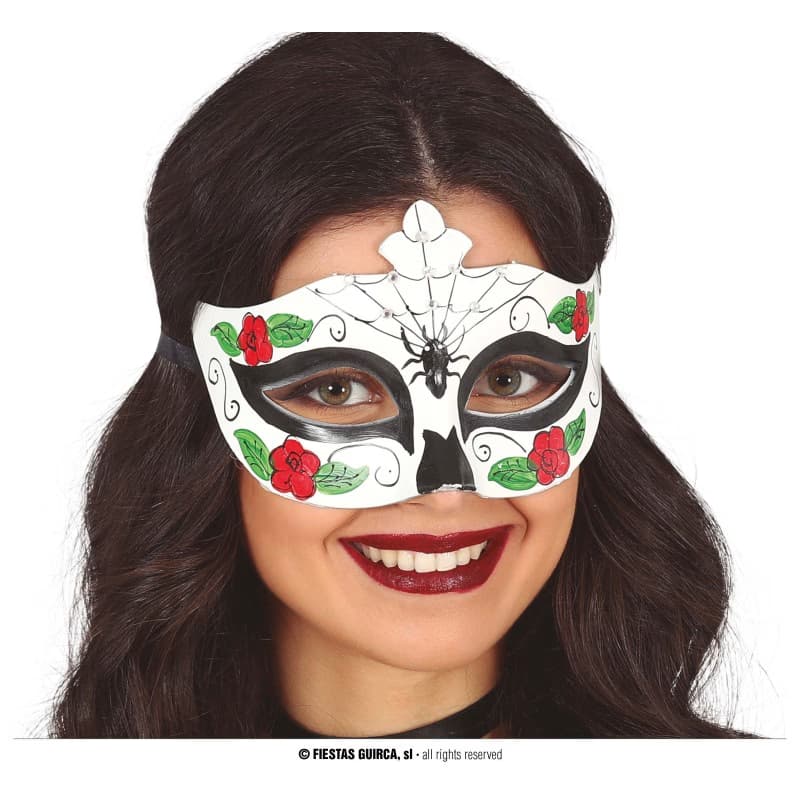 Guirca Antifaz Catrina con Araña