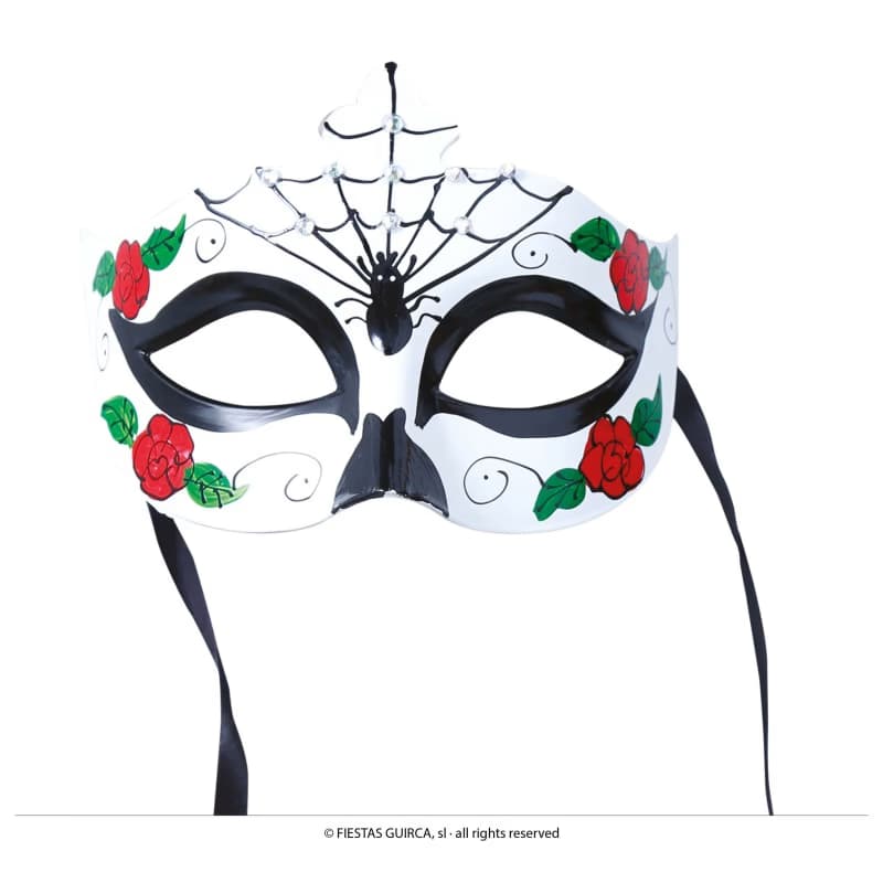 Guirca Antifaz Catrina con Araña
