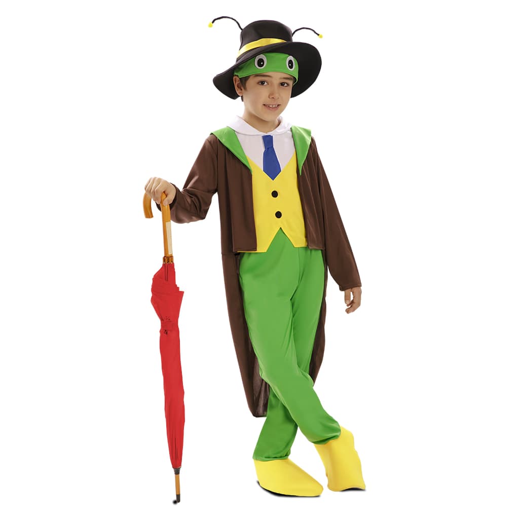 Disfraz Grillo Simpático Infantil Fyasa, Pepito Grillo