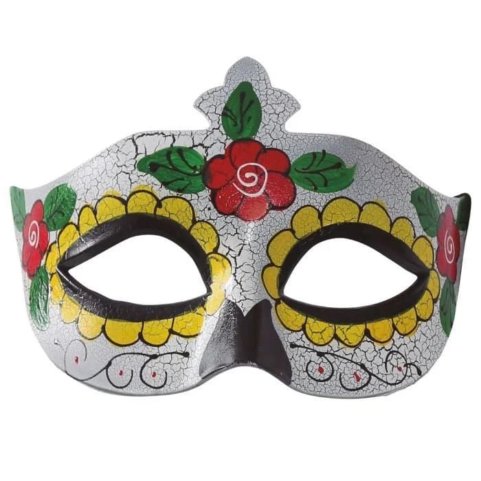 Guirca Antifaz Día De Los Muertos Mujer | Accesorio