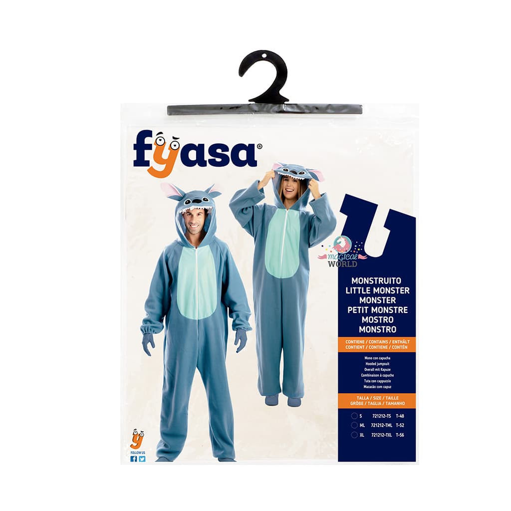 Disfraz Monstruito Adulto Unisex