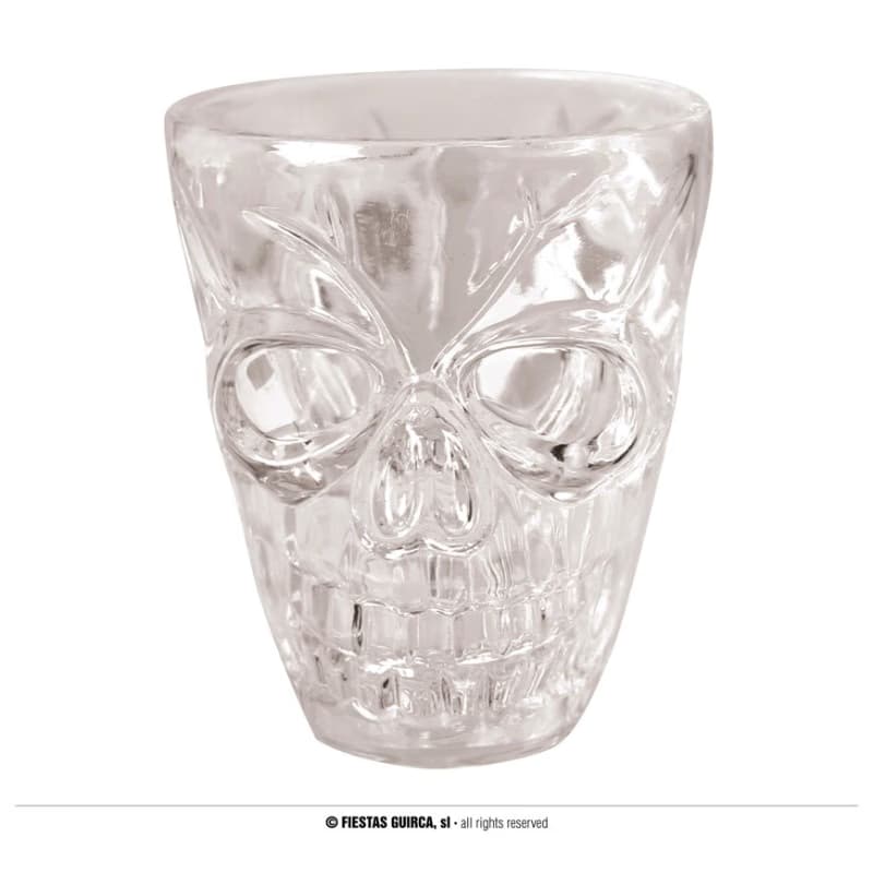 Guirca Vaso 4 Chupitos Calavera 5,5 cm