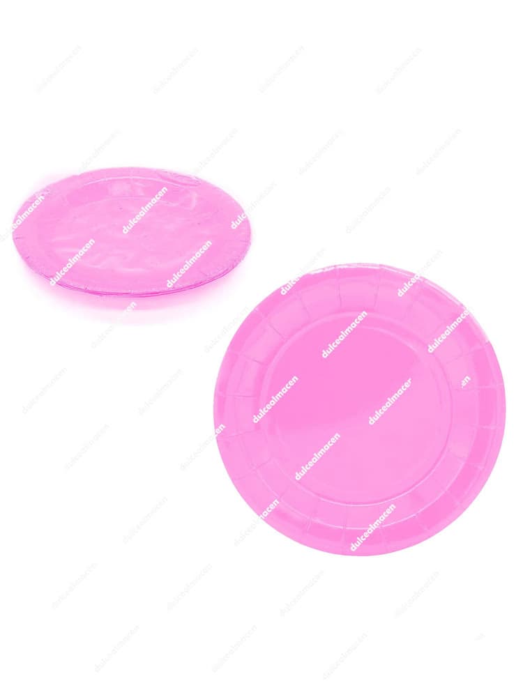 EF platos desechables peq. rosas*10 pq.12u. c/144u.