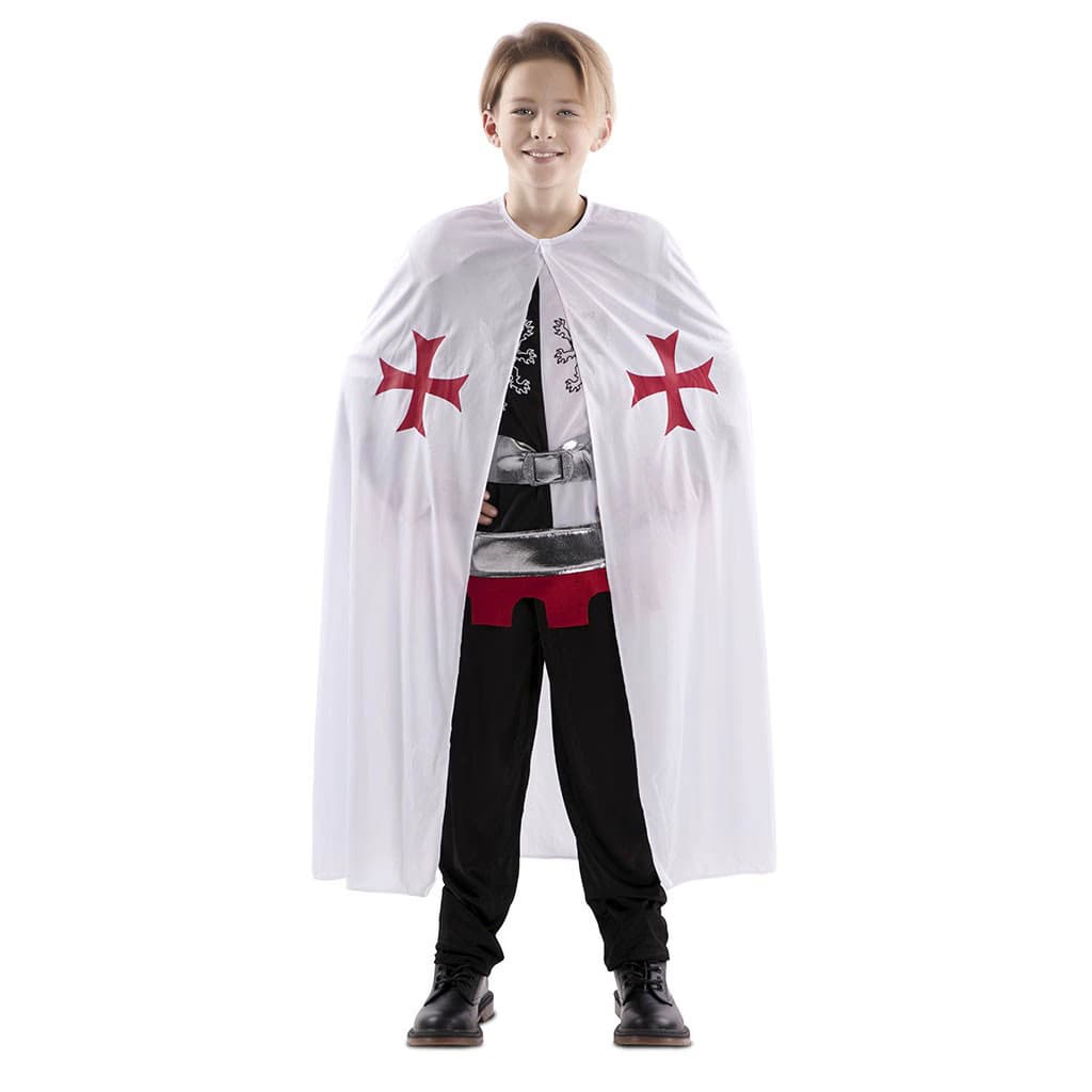 EU capa medieval blanca infantil