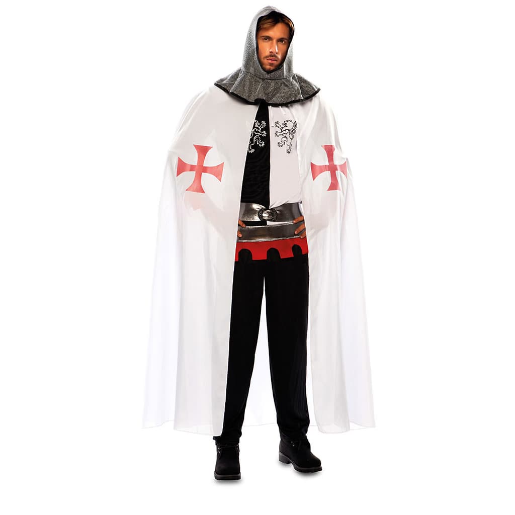 EU capa medieval blanca t-ml