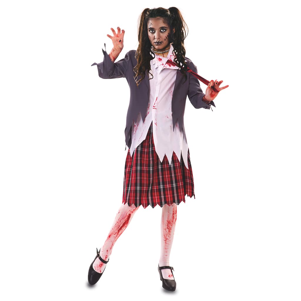EU colegiala zombie t-ml (fo)