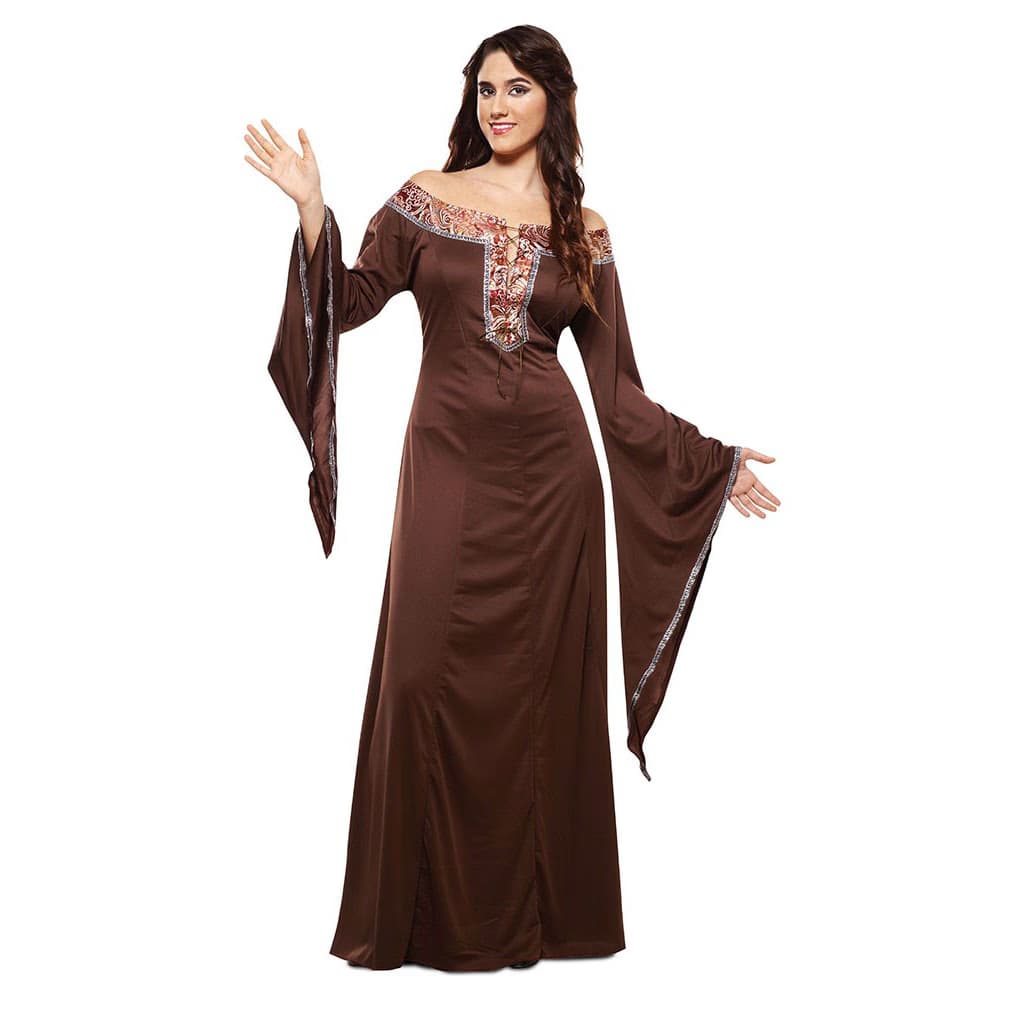 EU dama medieval marron T ML
