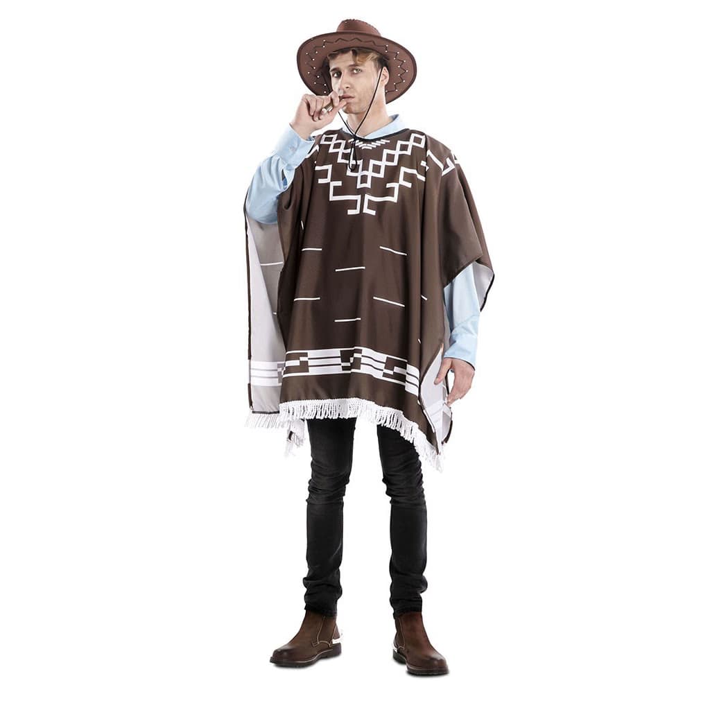 Disfraz de Forajido para Adulto Talla M-L - Estilo Cowboy del Oeste